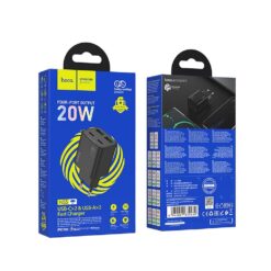 HOCO N55 charger 2 x Type C + 2x USB A PD QC3.0 3A 20W black ΑΞΕΣΟΥΑΡ - 2