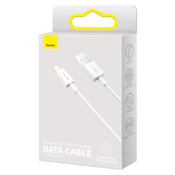 BASEUS Cable USB-A – Micro USB, 2m, 2A, Superior, CAMYS-A02 white DATA CABLES DATA CABLES 2