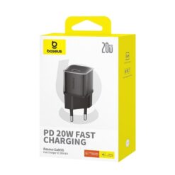 BASEUS 220V 20W, USB-C, GaN5s black – P10162503113-00 ΑΞΕΣΟΥΑΡ - 2