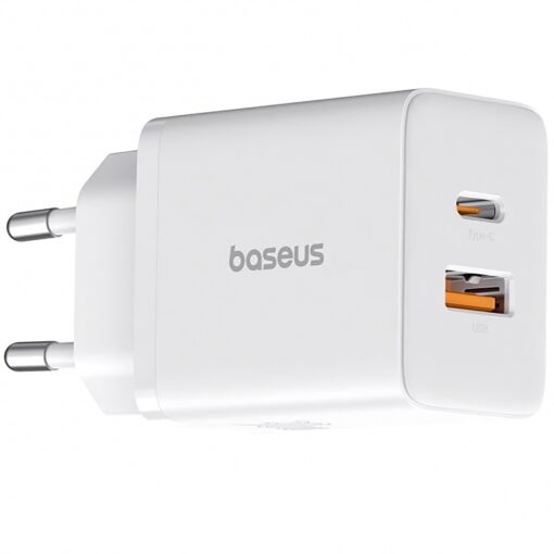 BASEUS 220V 30W, USB-A + USB-C, Cube Pro white – P10111404213-00 ΑΞΕΣΟΥΑΡ - 3