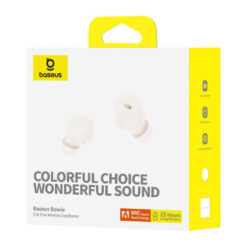 BASEUS HF TWS, Bowie E18 white – A00023800223-00 BLUETOOTH ΑΚΟΥΣΤΙΚΑ BLUETOOTH ΑΚΟΥΣΤΙΚΑ 2