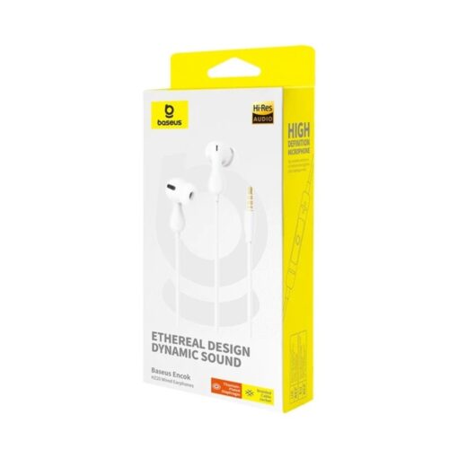 BASEUS HF 3.5mm, Encok HZ20 white – A00171500213-00 DATA CABLES DATA CABLES 2