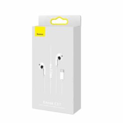BASEUS HF Type-C, Encok C17 white – NGCR010002 HANDS FREE ΑΚΟΥΣΤΙΚΑ HANDS FREE ΑΚΟΥΣΤΙΚΑ 2
