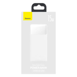 BASEUS Power Bank 10000 mAh 15W, Bipow /white/ – PPBD050002 POWER BANK Power Bank 2