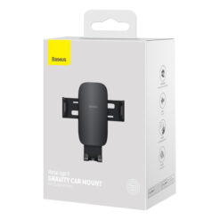 BASEUS Holder for mounting, Metal Age II Gravitational /black/ – SUJS000001 ΑΞΕΣΟΥΑΡ - 2