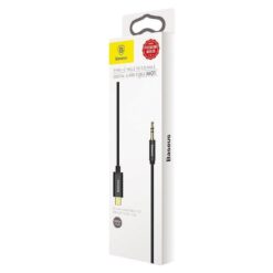 BASEUS Adapter Type-C to 3.5mm, 1.2m, Yiven M01, CAM01-01 black ΑΞΕΣΟΥΑΡ - 2