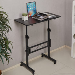 BRATECK γραφείο FWS10-6 με ρυθμιζόμενο ύψος & ροδάκια, 800x400x710~1110mm, μαύρο Αναλώσιμα - Είδη Γραφείου Αναλώσιμα - Είδη Γραφείου 2