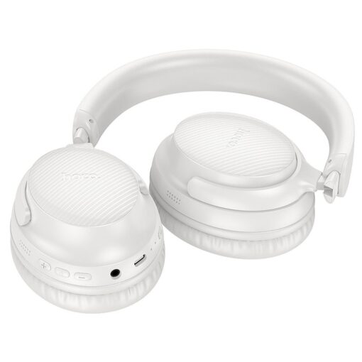 Hoco wireless/wired bluetooth headphones W53 morning mist white Ακουστικά Κεφαλής - 5