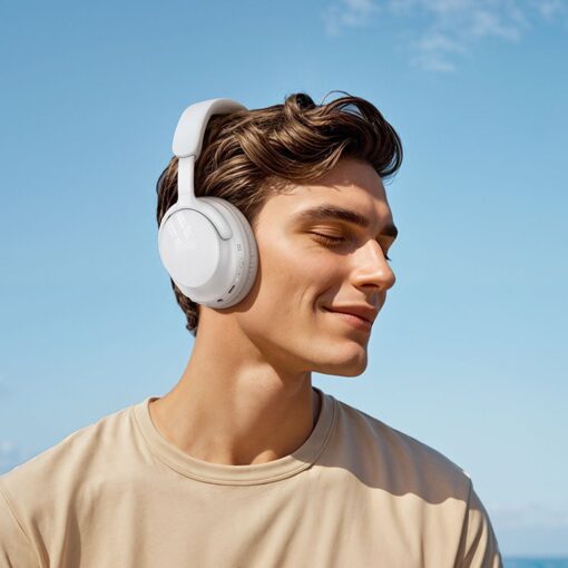 Hoco wireless/wired bluetooth headphones W53 morning mist white Ακουστικά Κεφαλής - 7