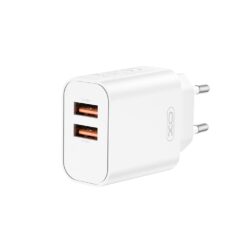 XO wall charger CE34 2*USB-A 2,4A white ΑΞΕΣΟΥΑΡ -