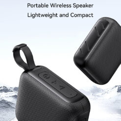 USAMS φορητό ηχείο YX015, 5W, Bluetooth, 1200mAh, μαύρο Εικόνα & Ήχος Εικόνα & Ήχος 2