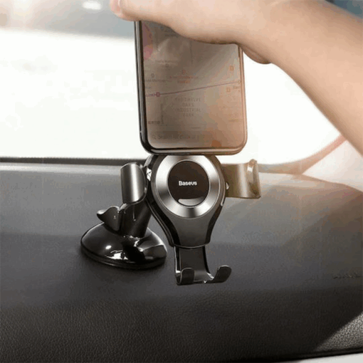 BASEUS Holder with suction cup, Osculum Gravity Mount black – SUYL-XP01 ΑΞΕΣΟΥΑΡ - 11