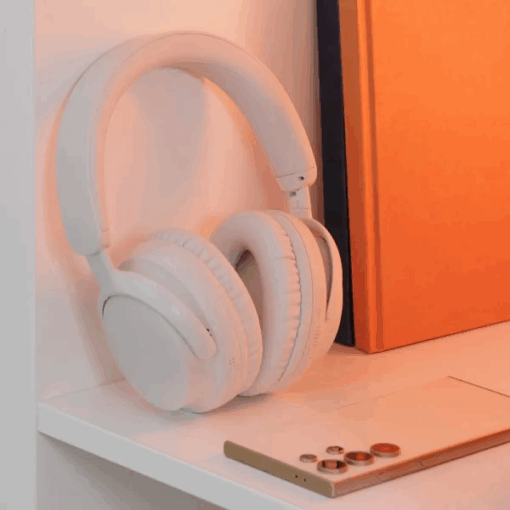 Hoco wireless/wired bluetooth headphones W53 morning mist white Ακουστικά Κεφαλής - 6