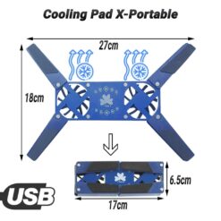 Cooling Pad X-Portable Blue Cooling pads - Βάσεις PowerFix Group 2 Cooling Pad X-Portable Blue Cooling pads - Βάσεις Cooling pads - Βάσεις 2