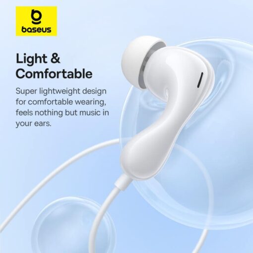 BASEUS HF 3.5mm, Encok HZ20 white – A00171500213-00 DATA CABLES DATA CABLES 6