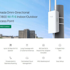 TP-LINK access point EAP603-Outdoor, WiFi 6, Mesh, AX1800, EU/1.0 Access Points Access Points 2
