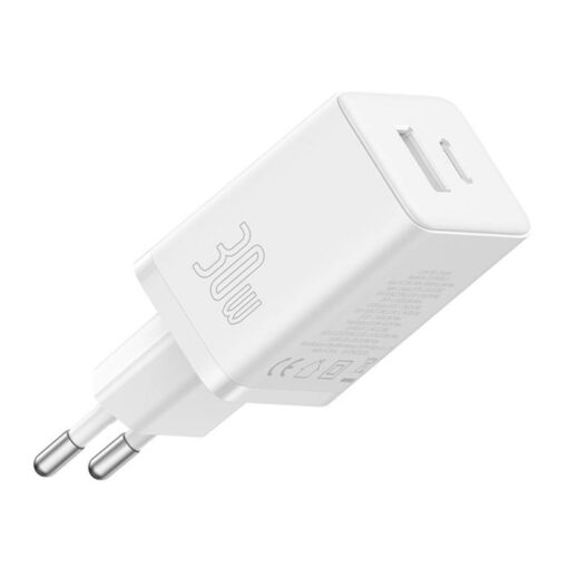 BASEUS 220V 30W, USB-A + USB-C, Cube Pro white – P10111404213-00 ΑΞΕΣΟΥΑΡ - 5