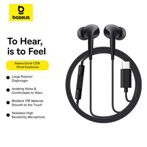 BASEUS HF Type-C, Encok CZ20 black – A00171400113-00 HANDS FREE ΑΚΟΥΣΤΙΚΑ HANDS FREE ΑΚΟΥΣΤΙΚΑ 10