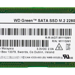 WD M.2 SATA III SSD Green WDS480G3G0B, 480GB, 545MBps, Factory Recertified Refurbished PC & Parts 480GB